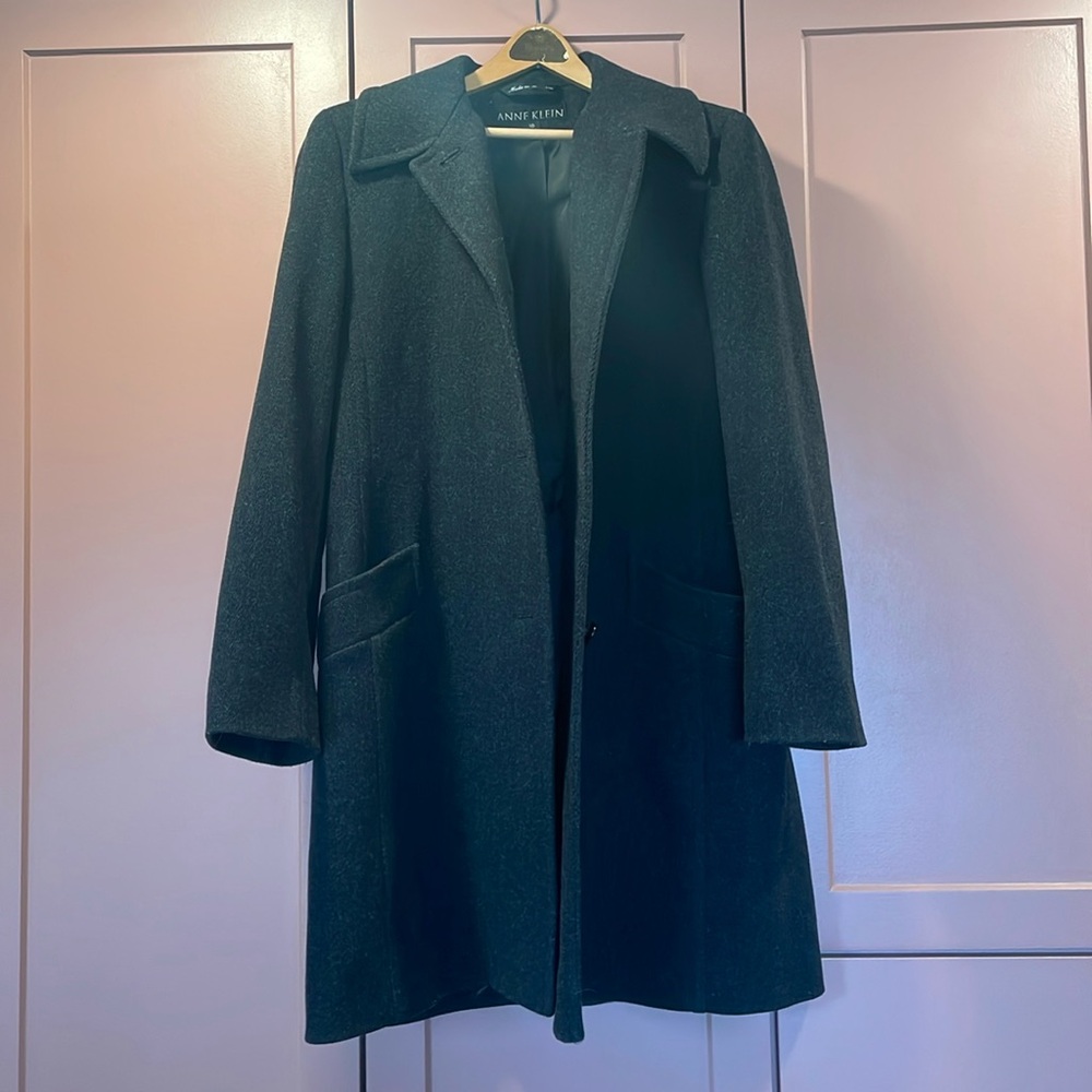 Anne Klein wool pea coat